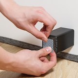 thumbnail of Relaxdays Antirutsch Pads für Möbel, 189er Pack, selbstklebende Rutschstopper, 4 Größen, EVA Möbelstopper, dunkelgrau