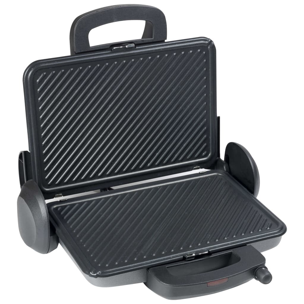 Bestron Kontaktgrill Viva Italia ACG380 1800 W Grau 31×22 cm