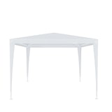 thumbnail of Gazebo 3 x 3 Metri Struttura in Acciaio Copertura In PE 110 gr/m² Impermeabile Idrorepellente Resistente Raggi Solari UV Tenda Ombrellone Bianco