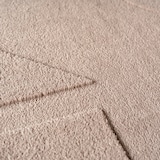 thumbnail of Teppich Kurzflor Skandinavisch Modern Waschbar Esszimmer Flur OEKO-TEX Beige 140x200 cm Schadstoffgeprüft – LAVAREDO von Kadima Design