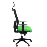 thumbnail of Horna Silla  y  Respaldo alto de malla transpirable con cabecero y asiento tapizado en tejido BALI color pistacho (CON CABECERO INCLUIDO)