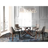 thumbnail of Angel Cerdá  Cadeira de jantar estofada em couro ecológico  4017C