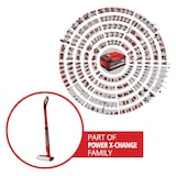 thumbnail of Einhell Akku Hartbodenreiniger CLEANEXXO 18 V + 2,5Ah Akku Starterkit
