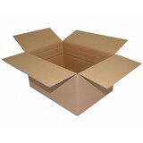 thumbnail of Faltkarton  430x305x(135)-220mm mit variabler Höhe 2-wellig braun Din A3