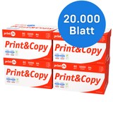 thumbnail of print24 Druckerpapier Kopierpapier 20000 Blatt (40 x 500) DIN A4 80 g Premium Hochweiß CIE 160 Testsieger PEFC zertifiziert