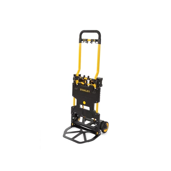 Chariot pliable 2-en-1, capacité de charge de 137 kg, compact et léger