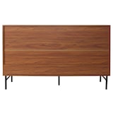 thumbnail of Aparador HWC-M50, armario cómoda aparador alto, madera maciza mango 94x151x40cm ~ marrón