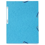 thumbnail of Exacompta 55550E 50x Elastomap met 3 kleppen, glanskarton 400g/m², 24x32 cm voor formaat A4, geassorteerde pastelkleuren