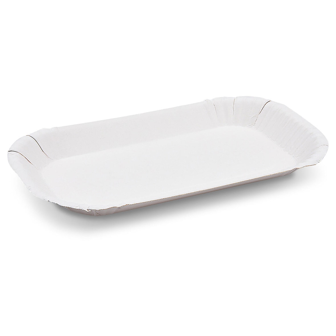 1000x BIONATURE Pappschalen aus Frischfaser oval 23 x 15 x 2 cm fettdicht