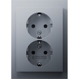thumbnail of Berker Doppelsteckdose SCHUKO 47597003