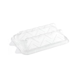 thumbnail of MONOUSO - Plastikdeckel Transparent Rechteckig 35x24x8cm (50 Stück)