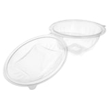 thumbnail of Ensaladeras Con Tapa Bisagra 1500 Ml Ø 18,2X12,1 Cm Transparente Rpet (300 unidades)