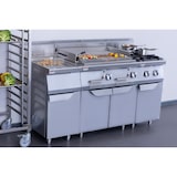 thumbnail of METRO PROFESSIONAL Gasgrill GGCB2700, Edelstahl, 80 x 70 x 54.7 cm, Piezozündung, silber