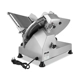 thumbnail of Affettatrice professionale con lama in acciaio inox da 30 cm di diametro, spessore di taglio regolabile da 1 a 12 mm e motore da 250W | Maxima