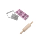 thumbnail of Tampon alphabet pour biscuit Zenker et mini rouleau à pâtisserie