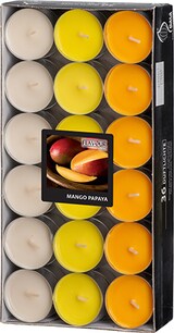 thumbnail of 288 Stück Duftteelichter, Mango-Papaya, Ø 38 mm · 17 mm,  Flavour