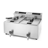 thumbnail of Friteuse Profi Line met aftapkraan digitaal - 2 x 8 l, HENDI, Profi Line, 16L, 230V/7000W, 605x515x(H)345mm