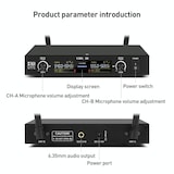thumbnail of Microphone Sans Fil Pro Pour Scènes Événements Et Podcasts YONIS