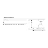 thumbnail of Outdoor DC Deckenventilator Outwood BR-NB 150