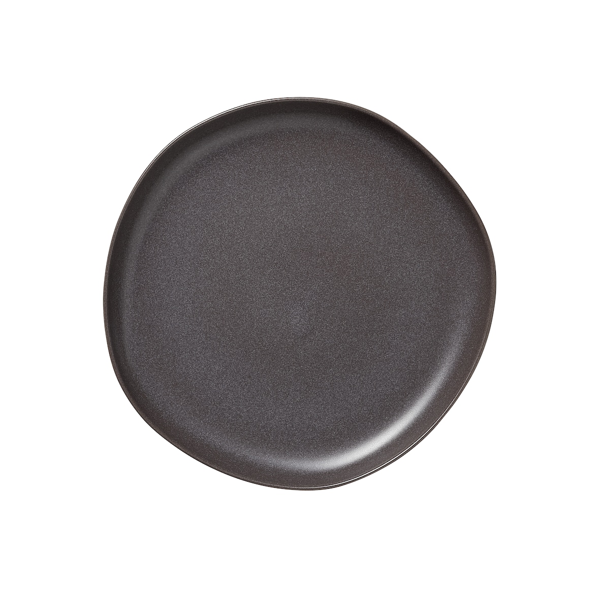 ROCKZZERO® - Teller, flach, Ø 28 cm, Set á 6 Stück, stone grey, Steinzeug