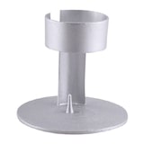 thumbnail of Leuchter Band Alu silber D 4 cm