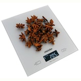 thumbnail of Mesko MS3145 Extra flache digitale Küchenwaage, Glasplattform, Genauigkeit 1g bis 5 kg, Tara-Funktion, Grau