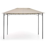 thumbnail of Gazebo da Giardino 3x2m in Ferro e Poliestere Rodi Beige