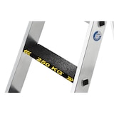 thumbnail of PROREGAL Stufen-Stehleiter 250 kg beidseitig begehbar mit clip-step R13 2x7 Stufen