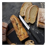 thumbnail of Victorinox Tomatenmesser Swiss Classic 11cm, rund, mit extra scharfem Wellenschliff, schwarz