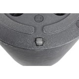 thumbnail of Blumenkübel `Kubus` Übertopf Outdoor ø39cm H33cm Pflanzengefäß grau mit Rollen Grau 39