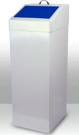 thumbnail of Wertstoffsammler 87 ltr., HxBxT: 90x34x38cm, blau, inkl. Innenbehälter 87 ltr. (Abfalleimer, Abfallbehälter, Mülleimer)