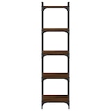 thumbnail of vidaXL Bücherregal 5 Böden Braun Eiche-Optik 40x30x154cm Holzwerkstoff