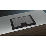 thumbnail of Siemens iQ700, Induktionskochfeld, 80 cm, Schwarz, flächenbündig (integriert) EX801LYC1E
