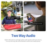 thumbnail of Camera IP Solaire WiFi 2MP Vision Nocturne Détection Humaine Alarme Bidirectionnelle YONIS