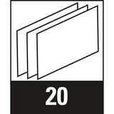 thumbnail of helit Hängebox H6110193 DIN A4 max. 25Mappen PS blau