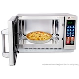 thumbnail of Beeketal Gastro Profi Mikrowelle Edelstahl Gastronomie Timer Mikrowellengerät Innenbeleuchtung MW-34 Premium