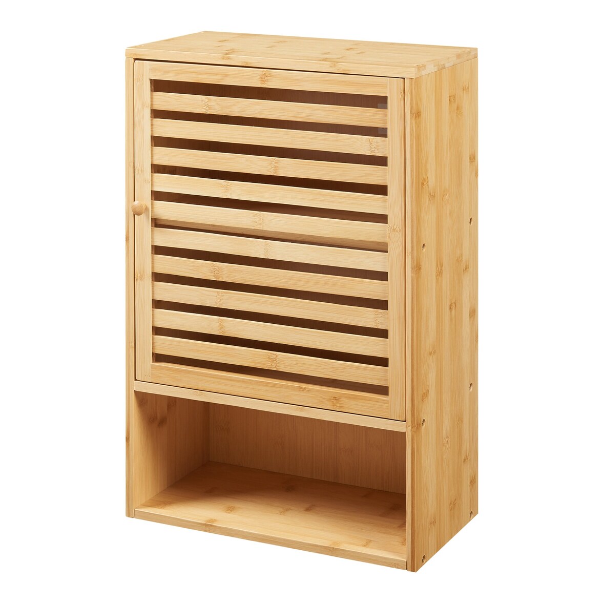 Helloshop26 - Wandmontierter Badezimmerschrank/Regal 60 x 40 x 20 cm Bambus natur 03_0008891