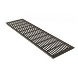 thumbnail of Lüftungsgitter Alu Ab- Zuluftgitter Heizungsgitter b 150mm x L 600mm Braun