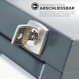 thumbnail of BISLEY Hängeregistraturschrank mit Schloss aus Metall in lichtgrau, 3 Schubladen, doppelbahnig - Hängeregisterschrank abschließbar, Hängeregistratur