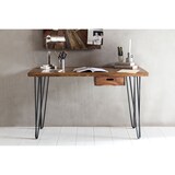 thumbnail of WOHNLING Schreibtisch BAGLI 130 cm Laptoptisch Ablage Bürotisch Arbeitstisch