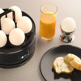 thumbnail of Arendo Eierkocher Edelstahl, 400 W, Warmhaltefunktion, Härtegrad einstellbar, für 7 Eier