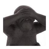thumbnail of Lot de 3 Singes Sagesse en Résine Noire