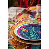 thumbnail of Excelsa vajilla de 18 piezas Gipsy Soul de porcelana multicolor