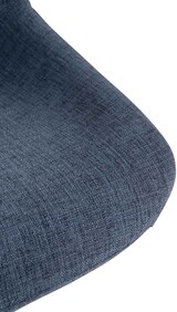 thumbnail of 2er Set Barhocker Loft blau/Stoff