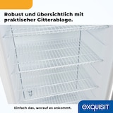 thumbnail of Exquisit Glastürkühlschrank GKS350-2-GT-280D weiss | 320 l Nutzinhalt | Weiß