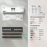 thumbnail of ONKRON Wandhalterung TV 32-65", bis 50 kg, Ultra Slim, VESA 75x75-400x400, Schwarz FM2-B