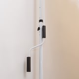 thumbnail of Toldo manual retráctil 300x150x170-280 cm toldo para balcón con altura ajustable manivela y protección solar para terraza jardín naranja