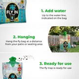 thumbnail of LastShield Vliegenval XL met lokmiddel - 2 stuks - Vangt 40.000 vliegen - Vliegenzak - Vliegenvanger - Ecologisch en gifvrij