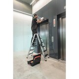 thumbnail of PROREGAL Stufen-Stehleiter beidseitig begehbar mit clip-step relax 2x5 Stufen