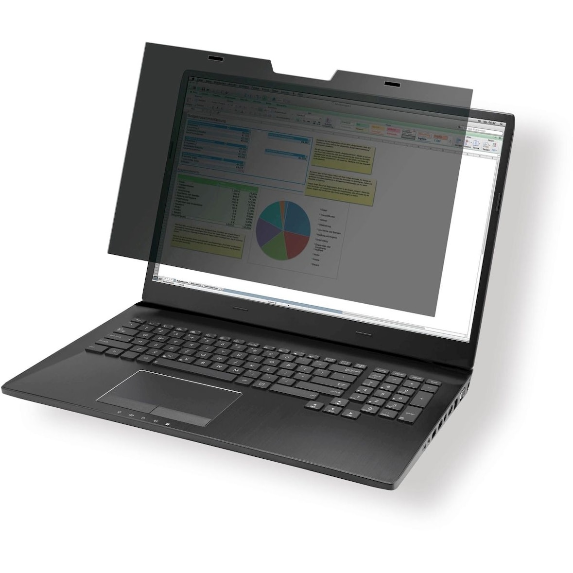 Protection visuelle Magnetic 15,6 pouces anthracite